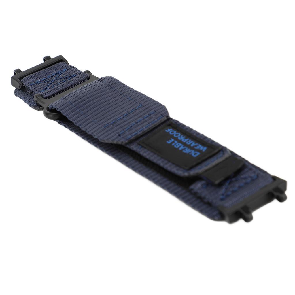 Nylon Sportrem Sport Nylon Ersättningsarmband Utomhus Kardborreband Klockarmband för Huami T