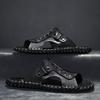Fashion Outdoor Summer Half Shoes Comfortable Men's Sandal Leisure Beach Shoes for Men Hand-stitching Male Half Drag Quick Dry Slippers