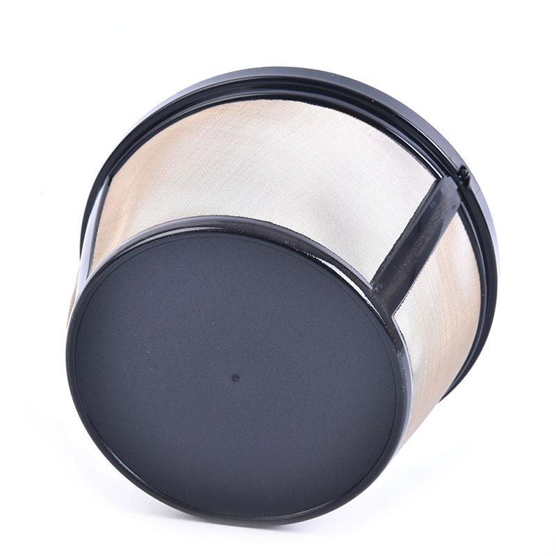 Stainless Steel Cylindrical Filter Basket Pot Mesh Screen Coffee Machine Parts