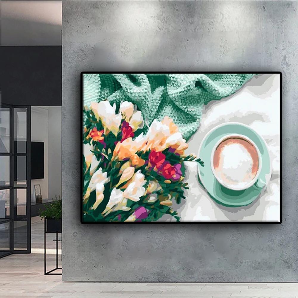 Pittura Diamante 5D Fai da Te Punto Croce Frutta e Macarons Ricamo Diamante Mosaico Arte da Parete Decorazione Casa