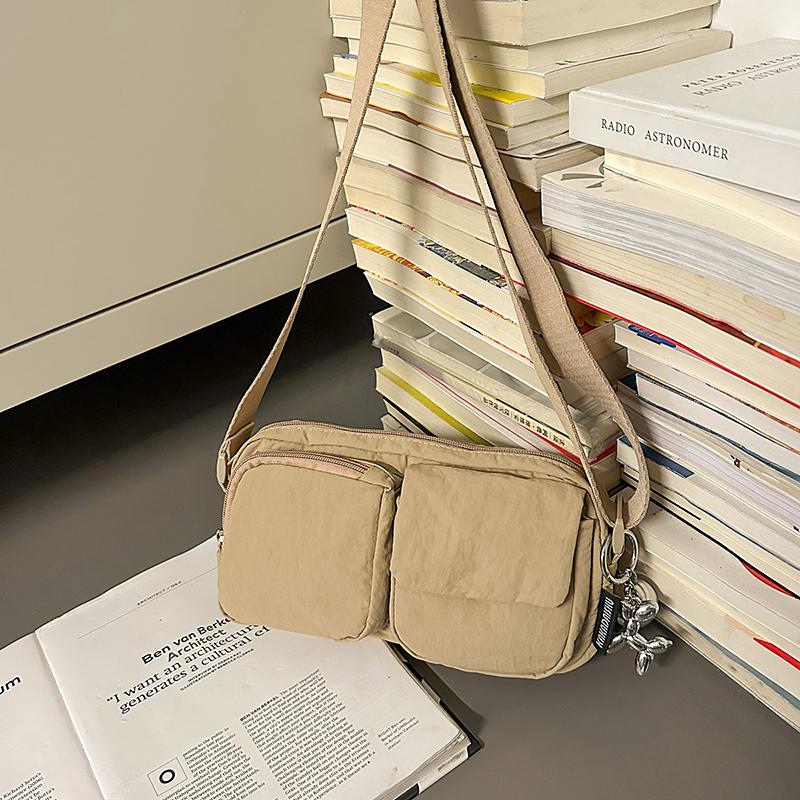 Zipper Solid Nyl Sewing Thread Casual Youth Women's Waist Packs 2026 High Quality Simple Soft Popular Commuting Crossbody Bag