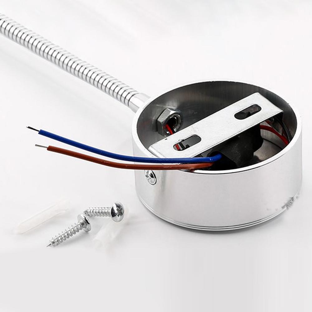 LED Desk Reading Light Reading Light Eye Protection Desk Lamp 360 Degree Rotation Flexible Gooseneck USB Bedroom Night Lamp