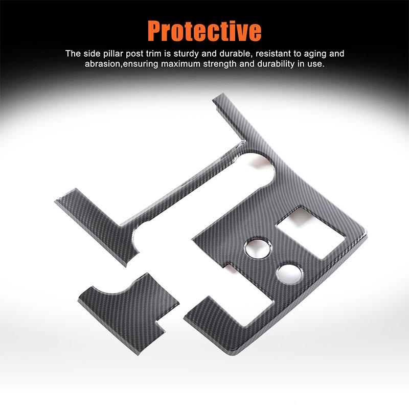 For Range Rover Sport  2 ABS Carbon Fiber Car Center Console Gear Shift Panel Decorative Cover Sticker Car Interior Acces