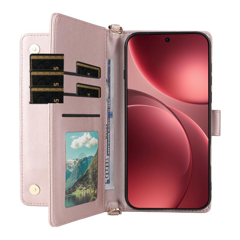 OPPO Find X9 Pro 5G Leather Case with Card Holder
