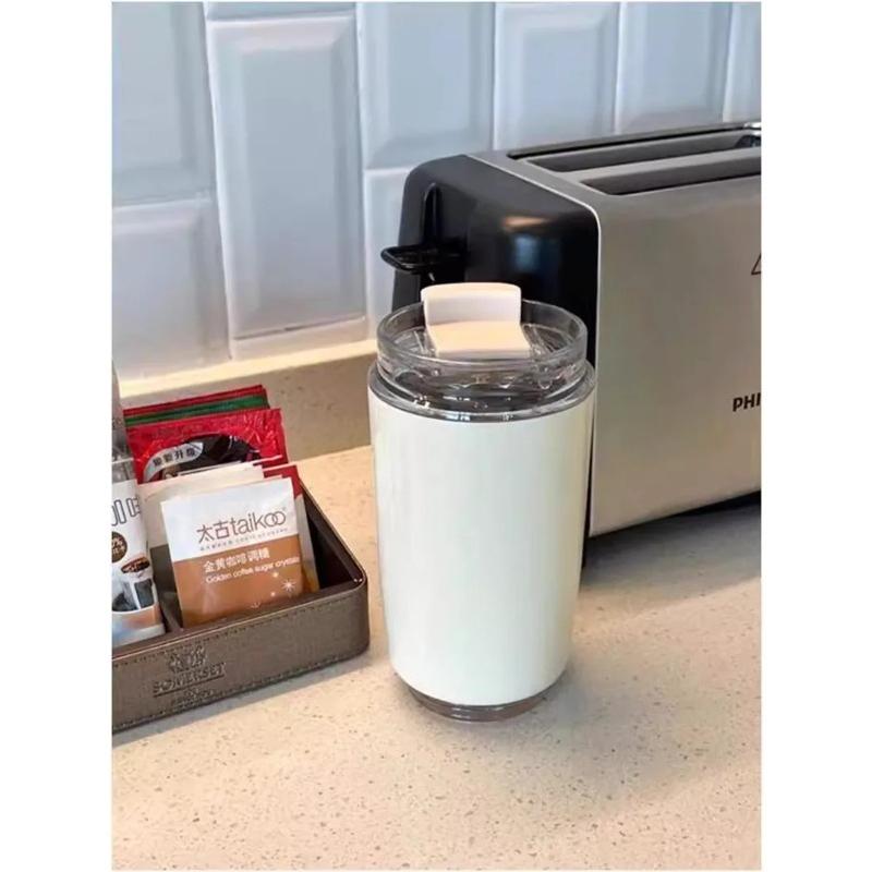 8oz Stainless Steel Vacuum Travel Cup, Leak Proof and Insulated Coffee Cup, Beverage Cup, Outdoor Car Office Insulated Cup