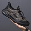 Fashion Men's Running Walking Mesh Slip On Shoes Fashion Casual Sneakers Outdoor Breathable Athletic Gym Lightweight Men Tennis Footwear