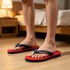 Color Block Flops Comfortable Thong Sandals for Beach and Home Wear