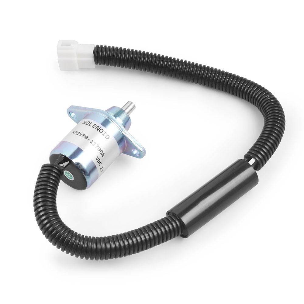 KM2V80-11700A 12V Elettrovalvola Solenoide di Arresto Carburante Per Generatore Motore Diesel Elettrovalvola Solenoide di Arresto Olio