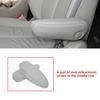 A Pair Middle Seat Armrest Handle Gray Leather Cover For Toyota Sienna 2011-2018