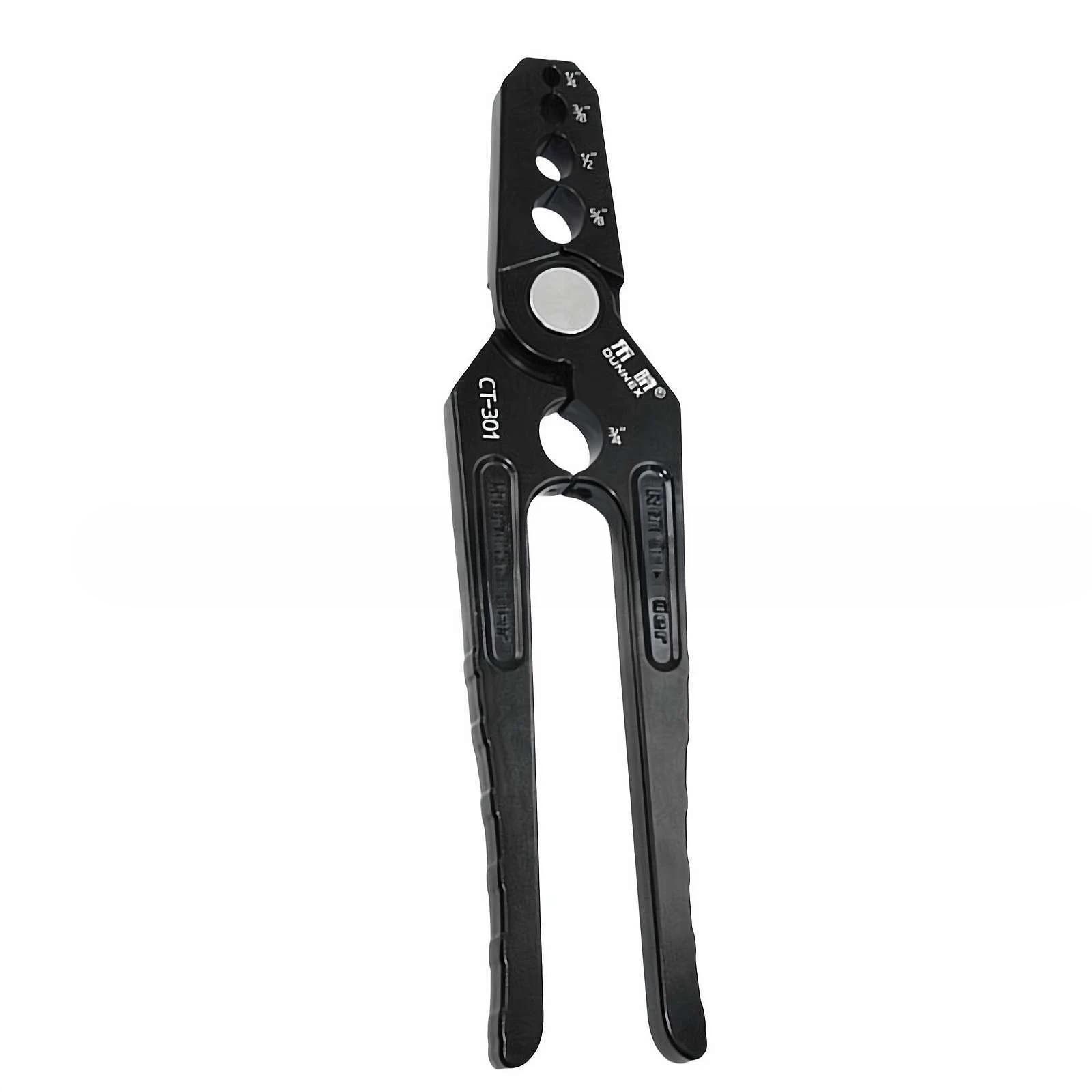 Copper Tube Repair, Round and Flat Copper Tube Repair Machine Bent Tube Repair Round Clamp Refrigeration Tool Clamp Repair Tool 5 holes