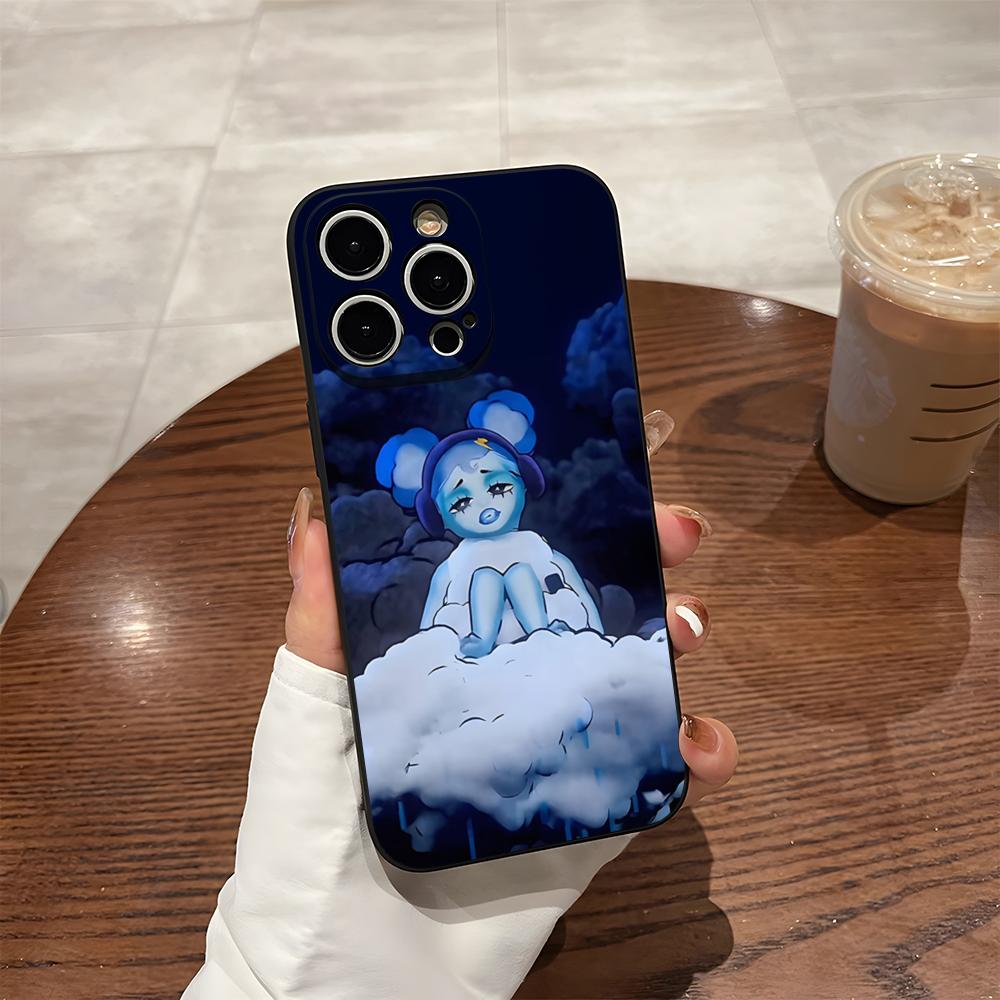 J-Junior H Sad Girl Phone Case For 17 Pro Max Iphone 14 16 Pro Max 12 15 Plus 13 Pro 11 Xr X Xs Back Cover