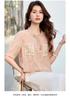 26 Year New Summer High-end Chinese Style Short Sleeved T-shirt, Blouse, Women's Shirt, Top, Women's Clothing