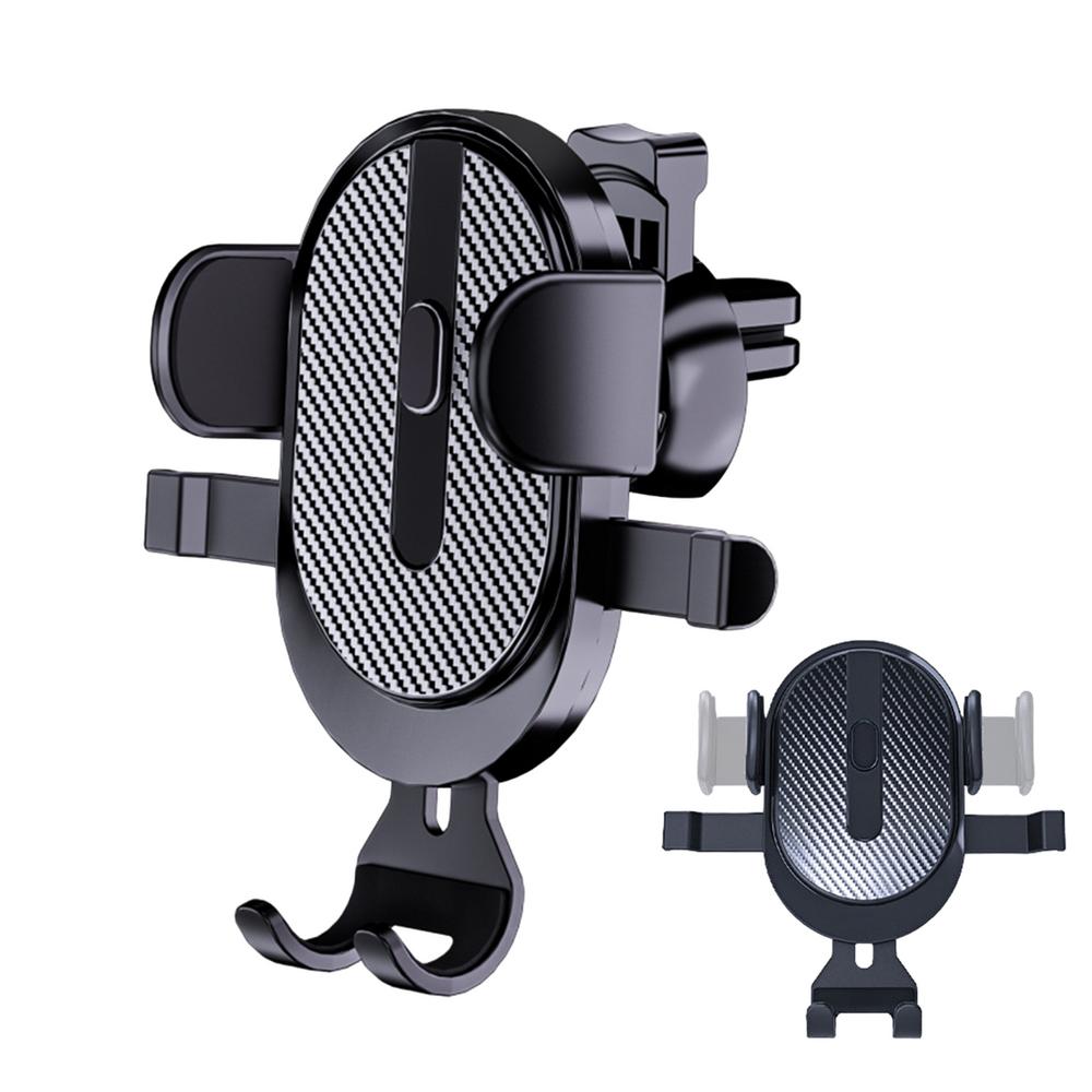 Car Vent Phone Mount Automatic Locking Car Phone Holder Mobile Phone Stand 360 Rotation Cell Phone Car Mount Smartphone Holder