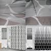 Simplistic Waterproof Shower Curtain Made Of Thick Polyester Cloth For Bathroom Decor And Hygiene