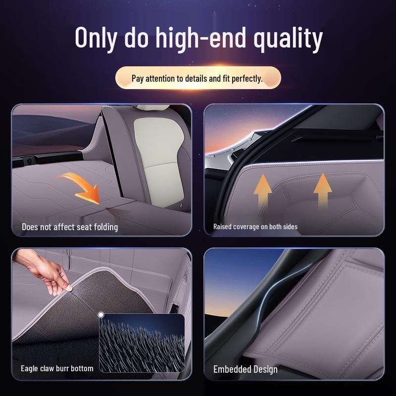 Full-Coverage Trunk Mat for 2026 MG4 - Complete Interior Accessory Set