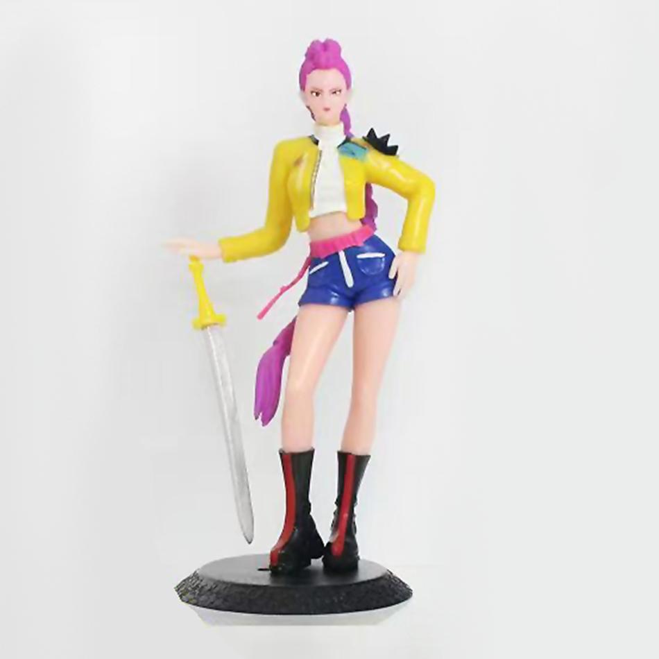 3 Kinds Kpop Demon Hunters Figure Model Toy PVC Cartoon Peripherals Rumi Mira Zoey Desk Decoration Collection Figures Model Toy