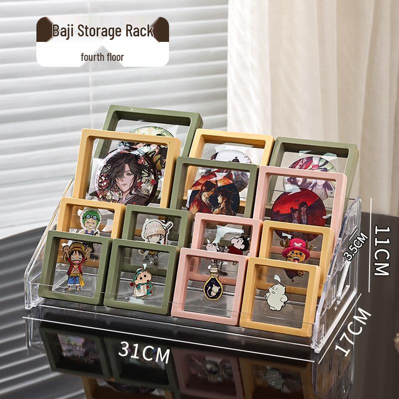 Acrylic Desktop Jewelry & Cosmetics Organizer with Large Capacity