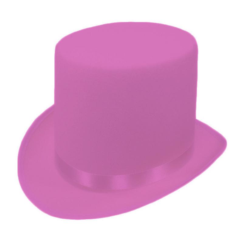 Elegant Green & Black Top Hat with Gold Powder for Adults & Kids, Unisex Magician & Jazz Style.