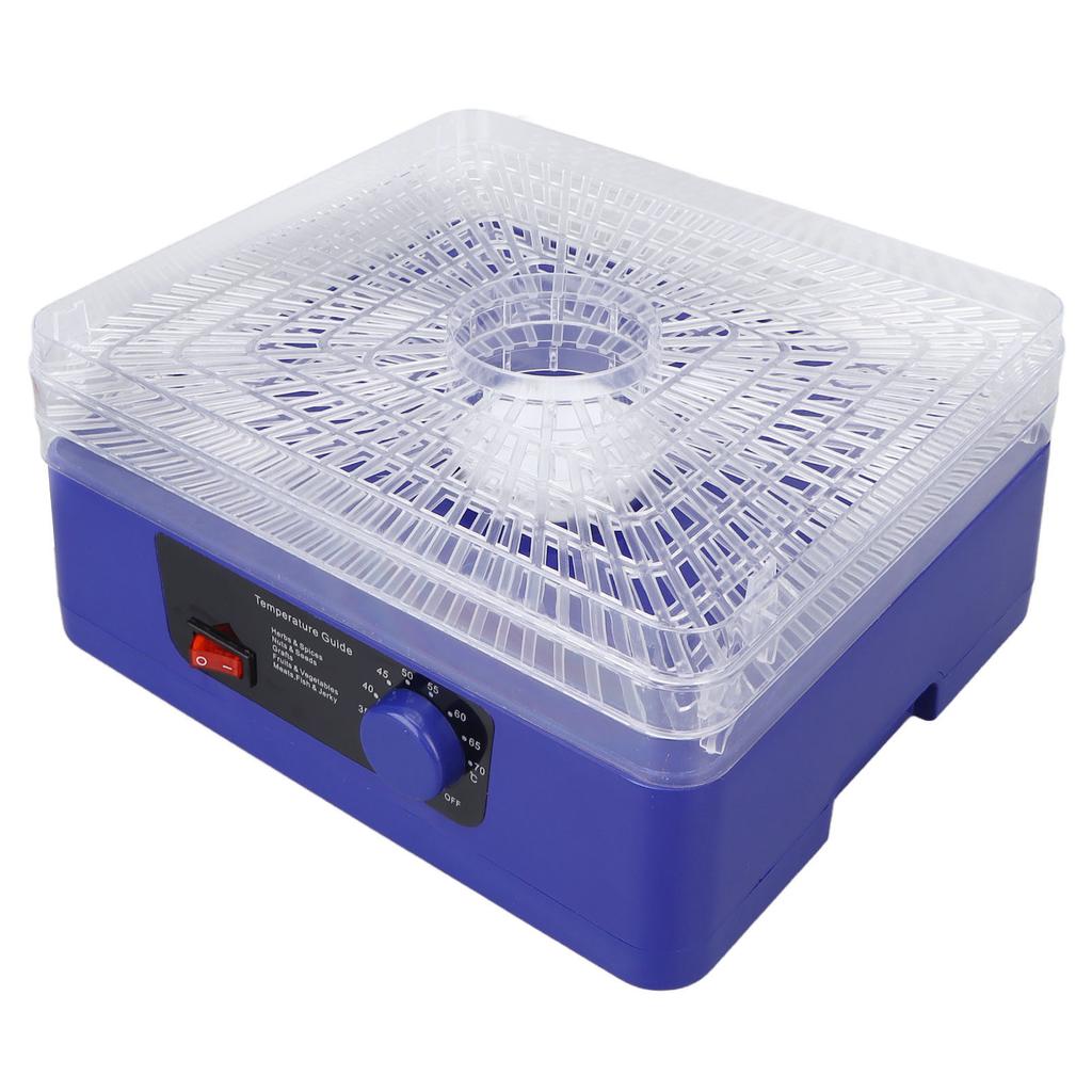 Food Dehydrator Machine High Heat Circulation Fruit Dryer 8 Trays for Kitchen 350WEU Plug 220V