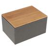 Bamboo Lid Storage Boxes Wooden Containers Organizer Tea Storage Box Candy Chocolate Jars Coffee Cans Home Storage Box