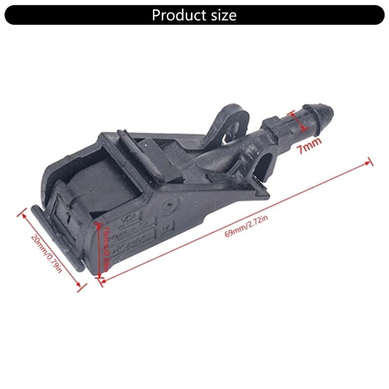 Automatische Frontscheibenwaschdüse für B5 Golf 6RD955985 6E0955985A 6E0955985B Effiziente Reinigung Vielfältige Anwendungen