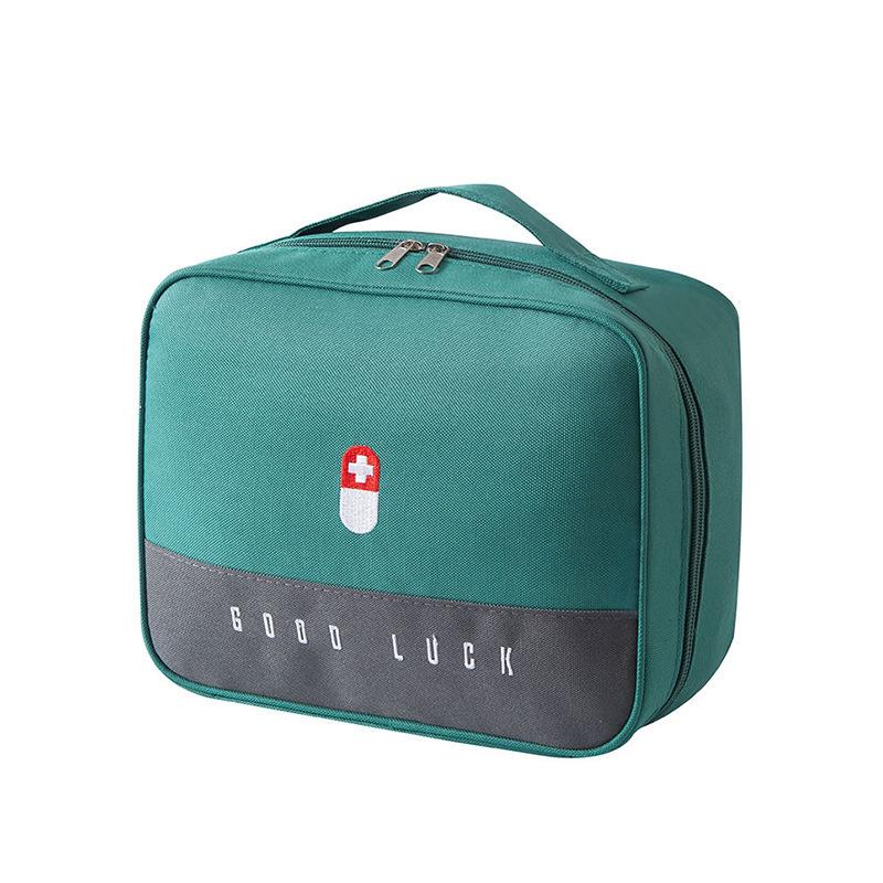 Portable First Aid Kit & Medicine Storage Bag