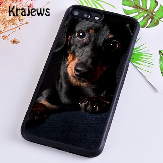 Cute Teckel Dackel Dachshund Dog Phone Case Cover For iPhone 17 Air 16 15 14 Plus 12 13 Pro Max Fundas