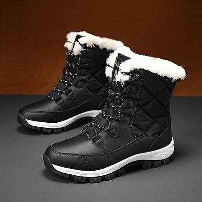 Women's Snow Boots Thickened Casual Mid-tube Warm Casual Boots Non-slip Waterproof