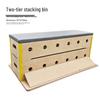 WEZHO Kids Wooden Parkour Stacking Box