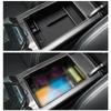 Caixa de armazenamento de apoio de braço central automotivo preto, recipiente, bandeja de luvas para Haval H6 2021 - 2024, acessórios de reforma de interior de plástico