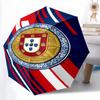 Royal Heraldry Regal Symbols Folding Umbrella Umbrella Durable Light Sun Umbrella Three Folds