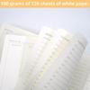 A5 Size Undated Academic Agenda High-Quality Paper Customizable Notebook  Personal Planning