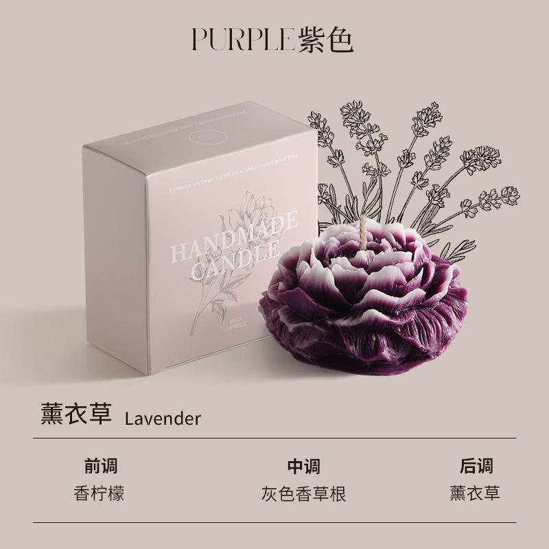 Scented Candle Camellia Premium Fragrance Ornament