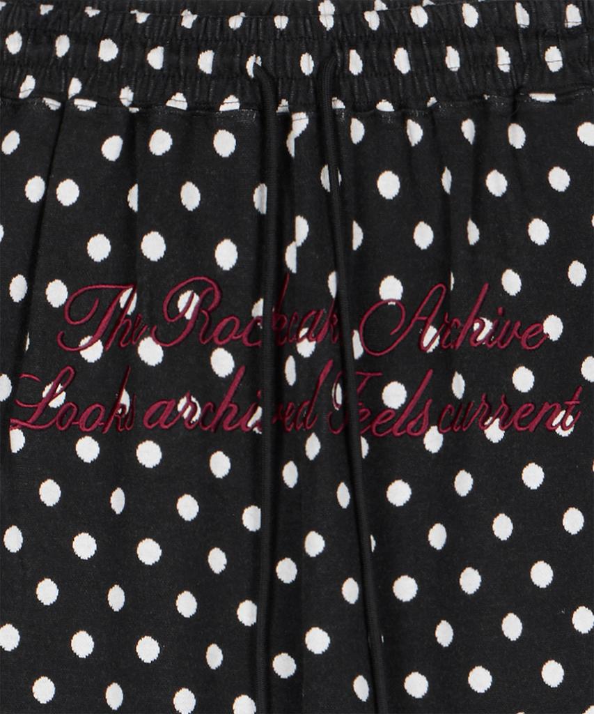 Rock Cake Dots String 2Way Jogger - Black