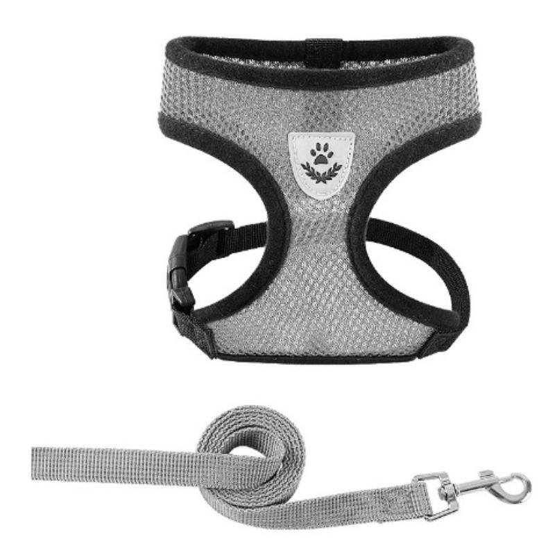 Pet Leash, Vest Style, Dog and Cat Chest and Back Straps, Small Dog Reflective Leash and Dog Chain Supplies