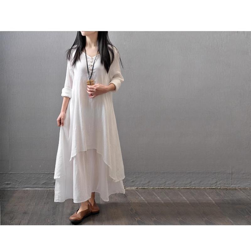 Two Long Dresses for The Spring Break