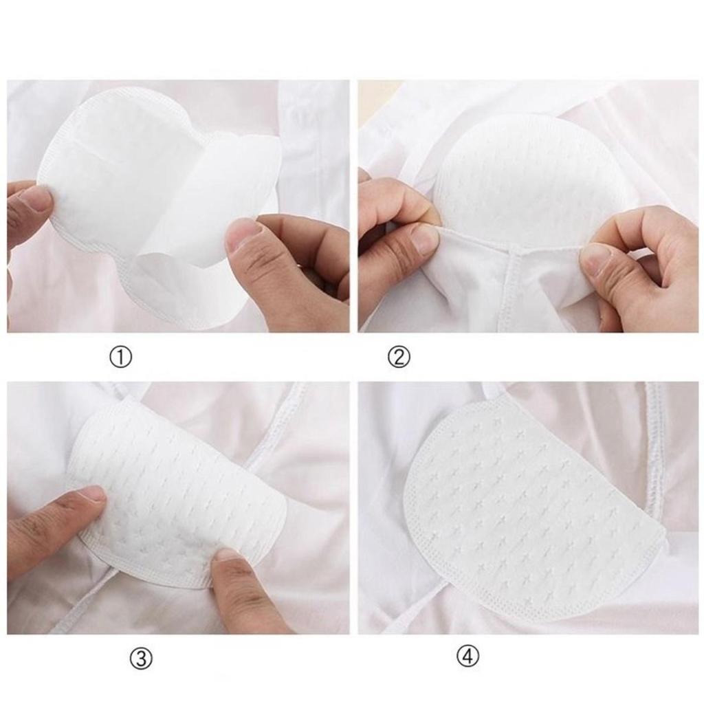 Unisex Summer Sweat Pads Deodorants Underarm Anti Perspiration Sweat Pads Disposable Armpit Absorb Useful Shield Mat