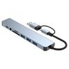 8-in-1 USB Type-C Hub with Multi-Screen Display & High-Speed Transmission