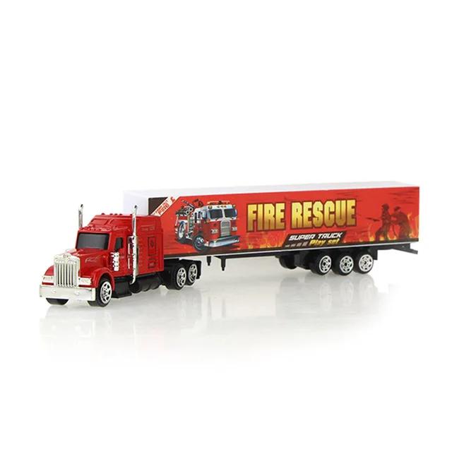 1 Stück Container Öltankwagen Schiebende Legierung LKW Modell Diecast Auto Spielzeug Mehrfarbige Fahrzeuge Spielzeug Pädagogisches Spielzeug für Kinder Geschenk