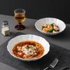 High-Value Soup Plate Hotel Creative Large Ceramic Bowl Home Household Dessert Bowl Japanese Ramen Bowl Fruit Salad Bowl
