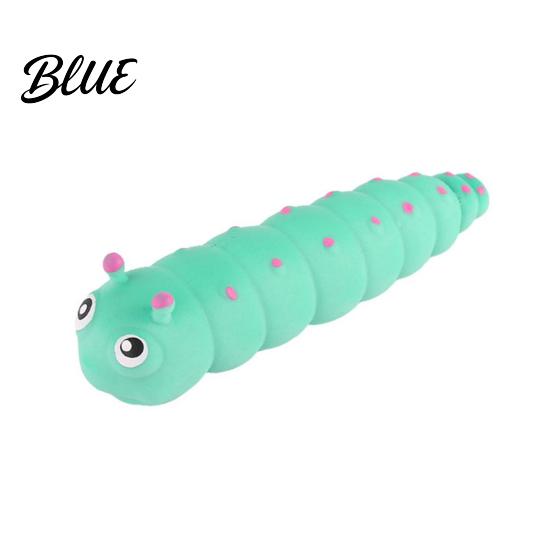 Kids Stress Relief Toy Caterpillar Stretchy Fidget Sensory Squeeze 3D Slow Rebound Worm Rising for Adults