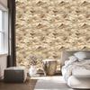 Military Camouflage Wallpaper Beige and Cream for Living Room and Bedroom 50x1000