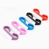 10 Stück Top Reinigungs-Nagelbürste Nagelkunst Kunststoff Weich Staubentferner Fingerpflege UV-Gel Maniküre Pediküre Werkzeug Make-up-Pinsel Schrubben