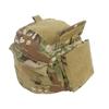 MICH2000 Tactical Helmet Cover with CP Camouflage & Black MC Mickey Counterweight Accessory Pouch