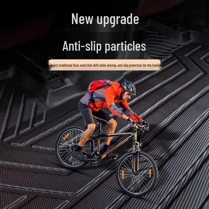 New Yueye PLUS TPE Floor Mats: Full Coverage for Baojun Driver's Side & Trunk