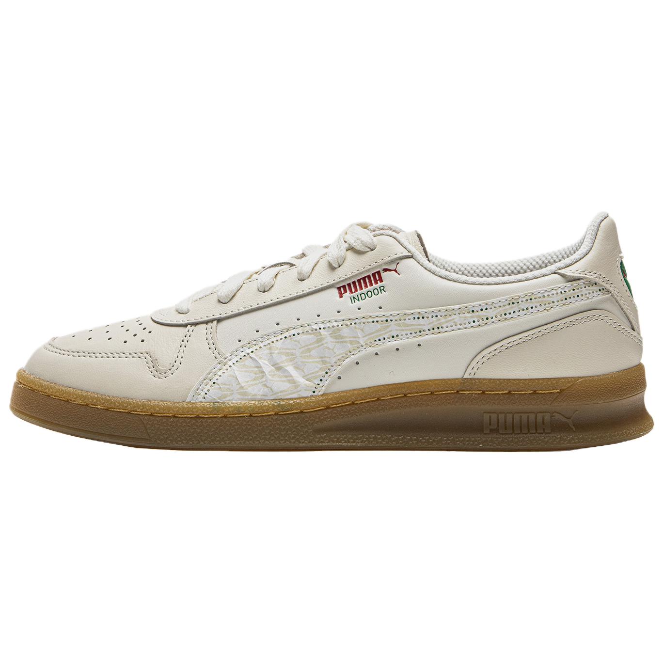 

Puma Indoor Sneakers Warm White Club Red Gum Unisex 399960-01 EU 35.5