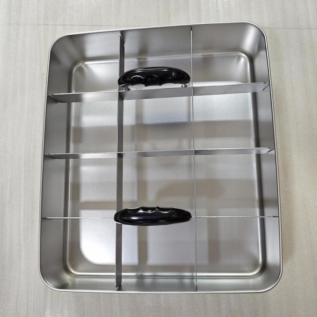 Adjustable Stainless Steel Tiramisu Cake Divider - Ideal for Commercial and Street Stall Use
