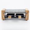 Appareil a raclette HKoeNIG - WOD2 - Jusqu'a 2 personnes - Pierre a cuire - Design Bois - 350W