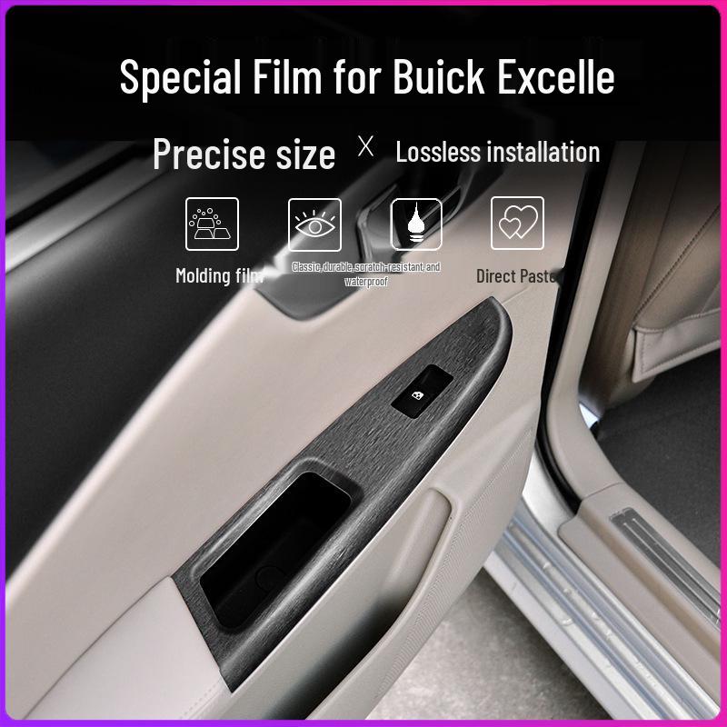 Buick Excelle 08-16 Interior Sticker & Window Lift Panel Trim Film
