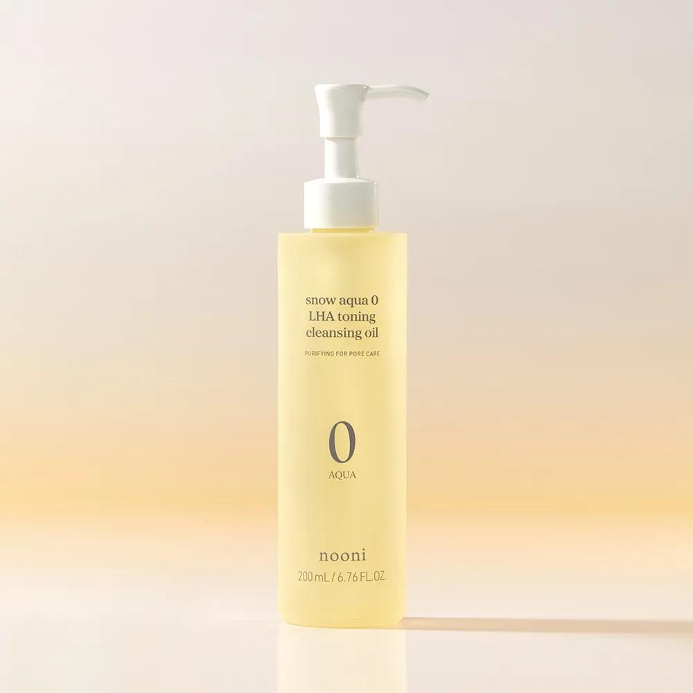 nooni Snow Aqua Zero LHA Toning Cleansing Oil (200ml)